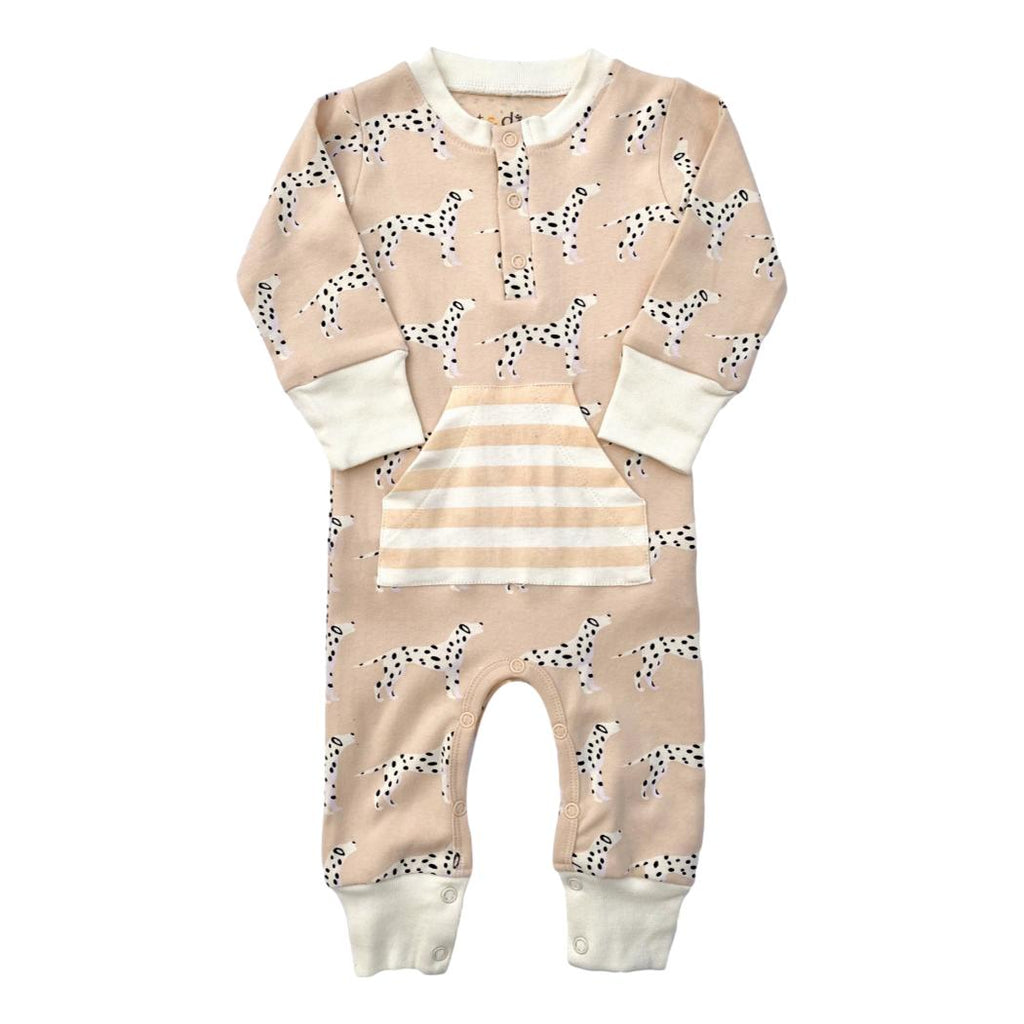 dalmatian baby romper