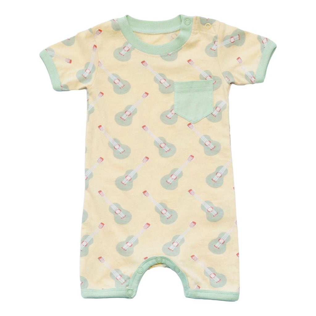 guitar baby romper