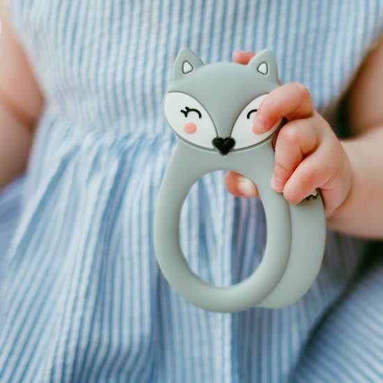 little layla fox teether