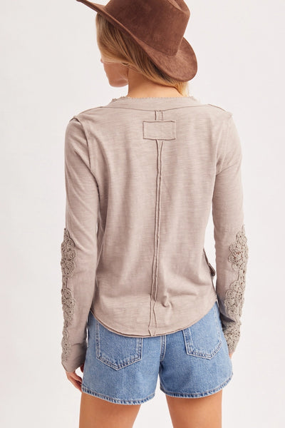 crochet long sleeve