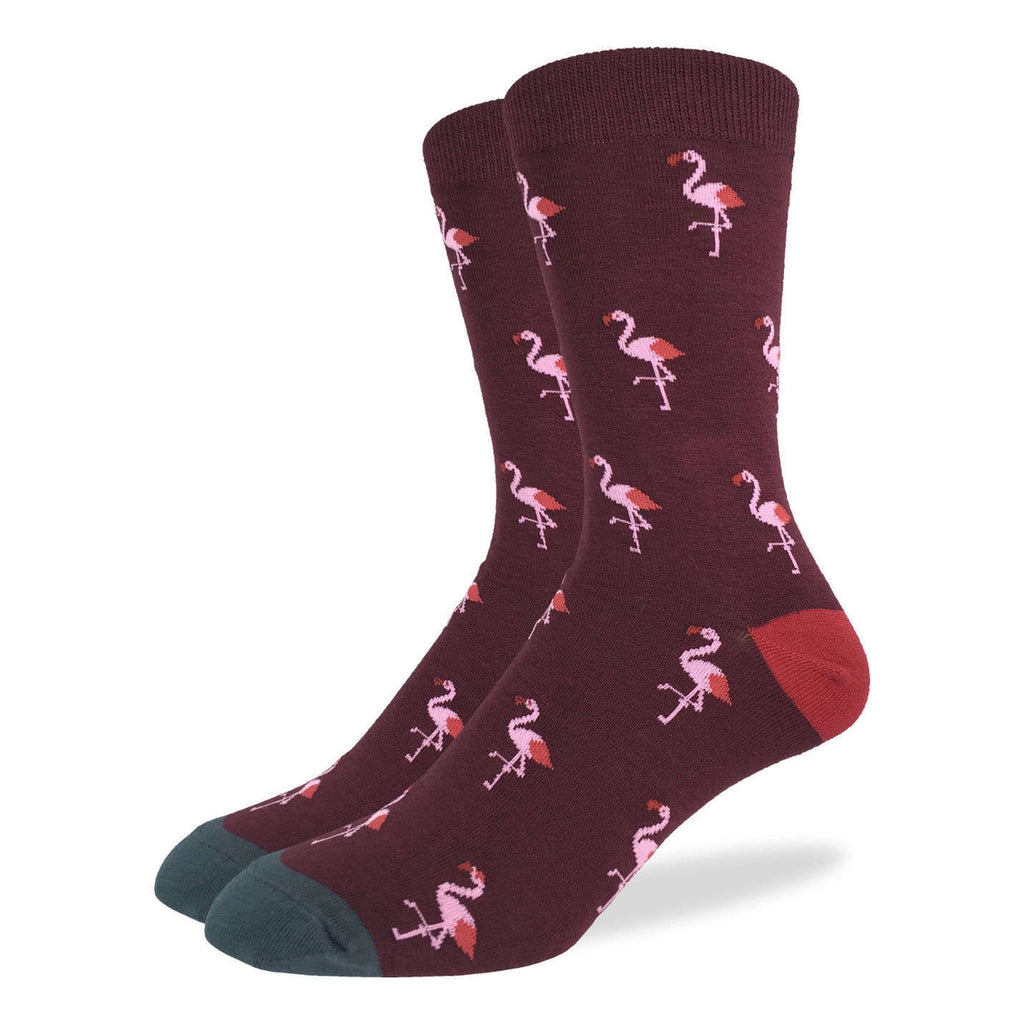 pink flamingo socks