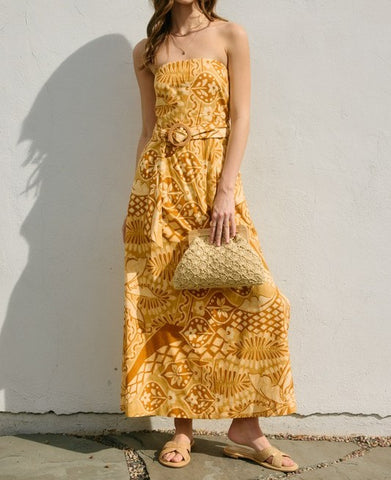 golden desert dress