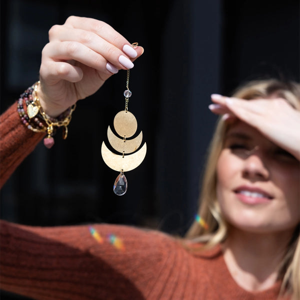 lunar crystals sun catcher