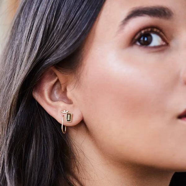 Gold Courtney Stud Trio
