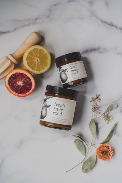 fresh squeezed soy candle