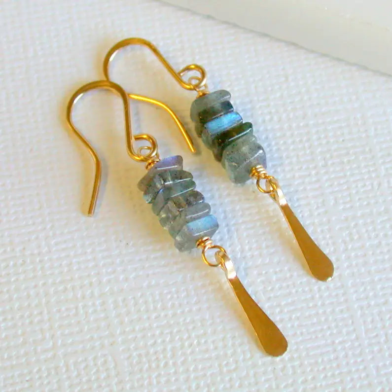 labradorite earrings