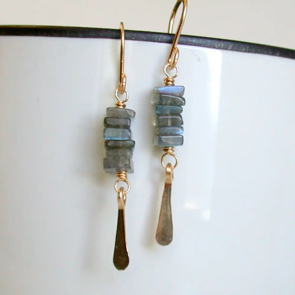 labradorite earrings