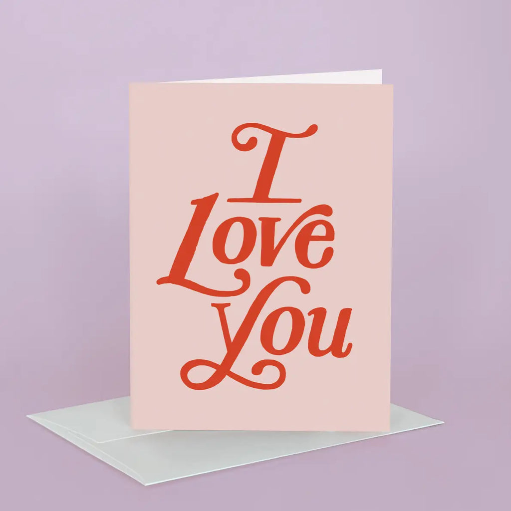 i love you card