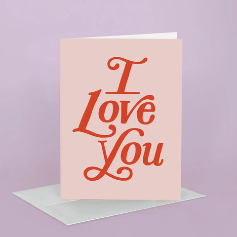 i love you card