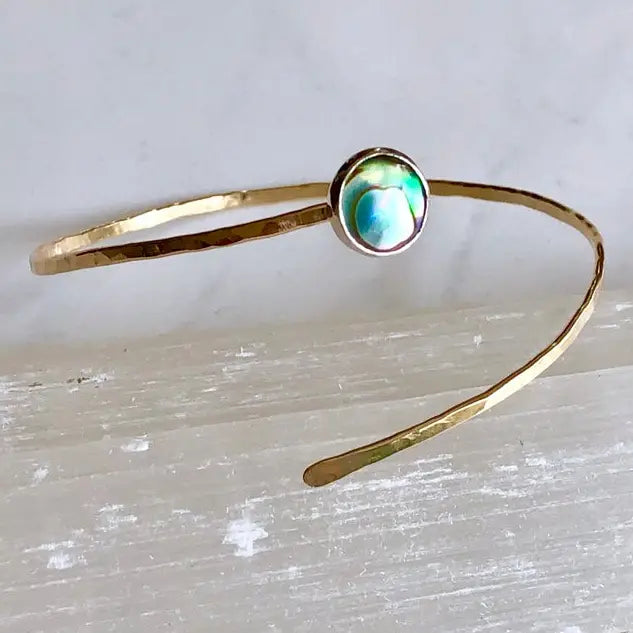 gold wrap bracelet