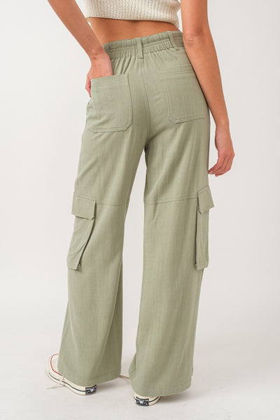 max wide leg pants