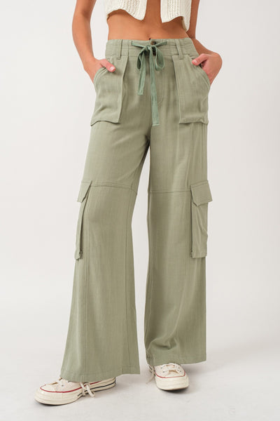 max wide leg pants