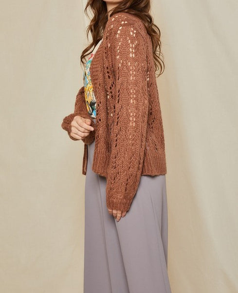 knit cardigan