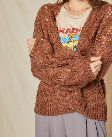knit cardigan