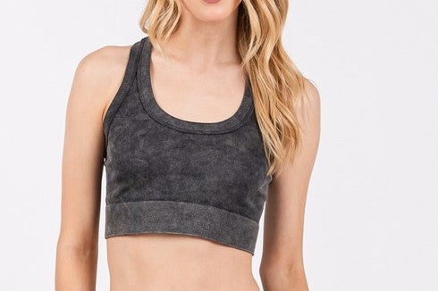 seamless racer back tank