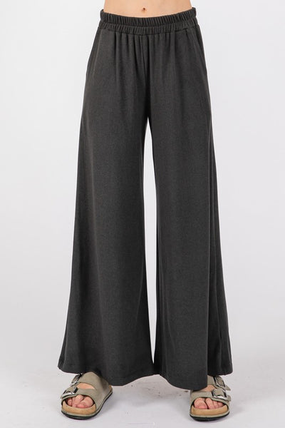 ellie brushed knit pants