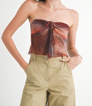 watercolor tube top