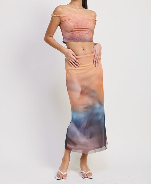 chelsea maxi skirt