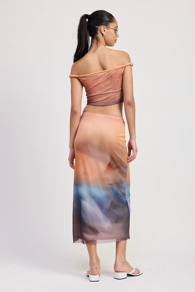 chelsea maxi skirt