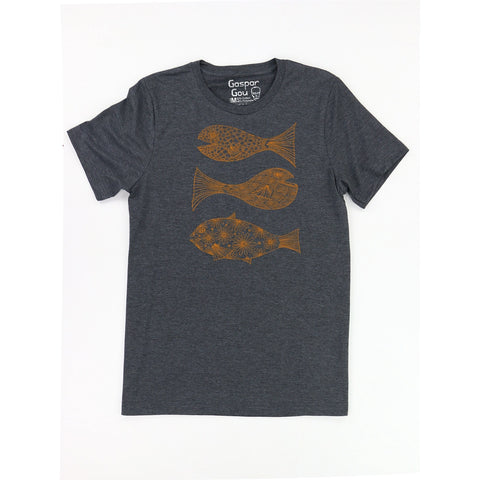 fishes men's tee