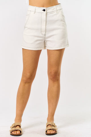 naira white shorts