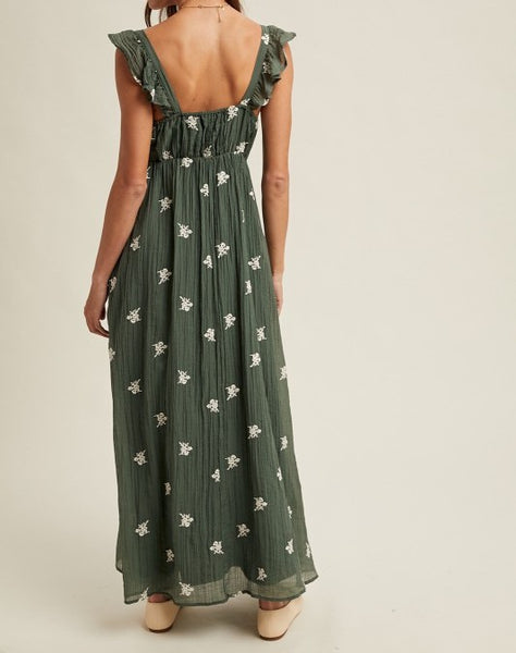 floral midi dress