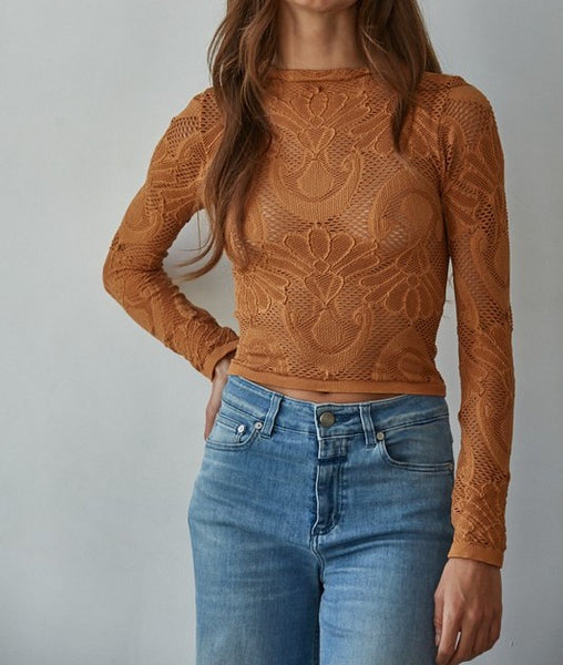 golden granola top