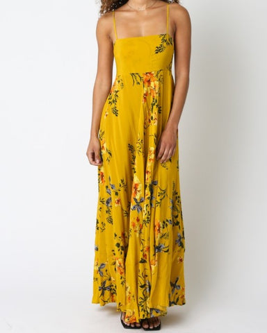 floral maxi dress