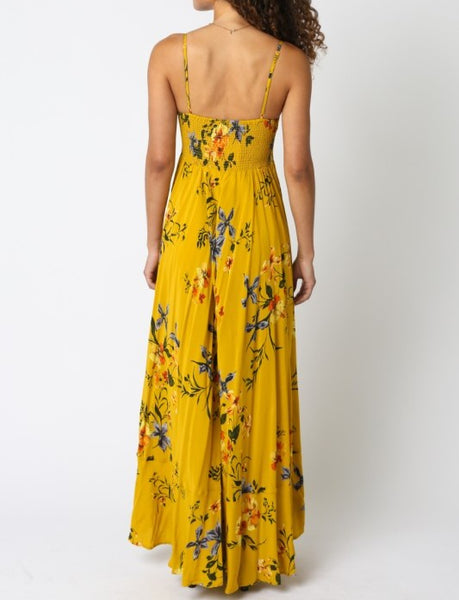 floral maxi dress