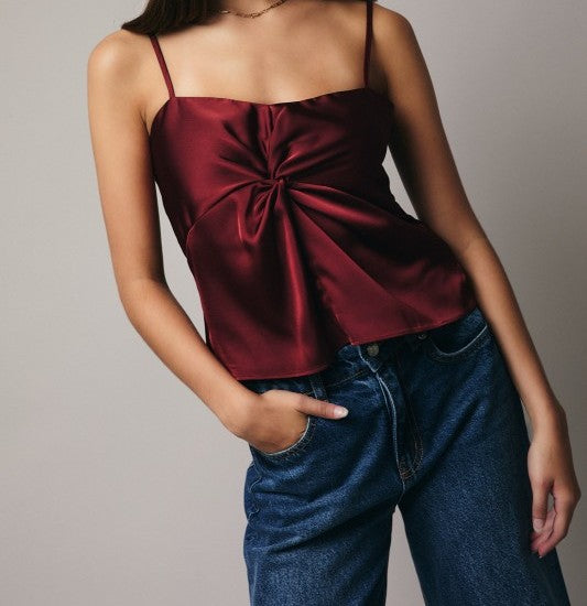 satin cami