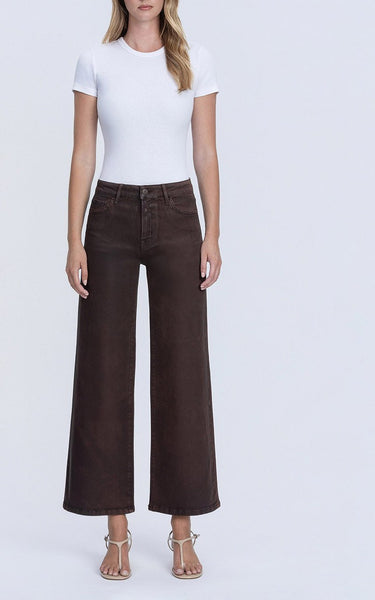 chocolate denim jeans