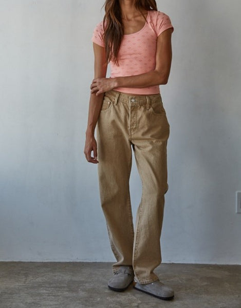 eyelet tee