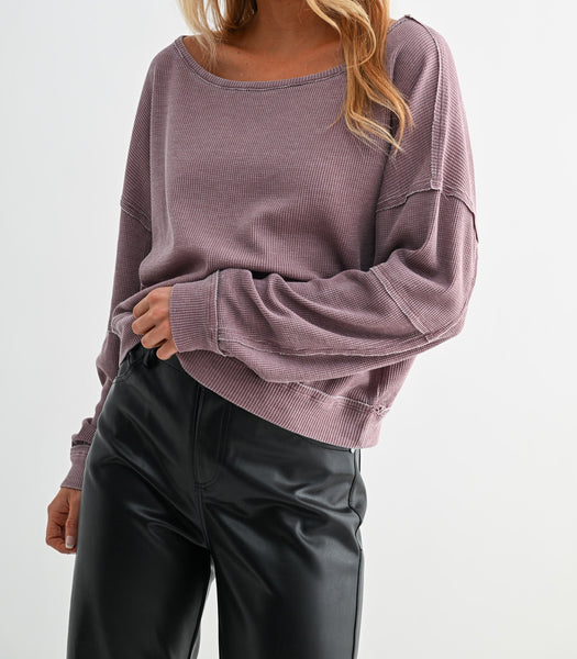 boxy long sleeve