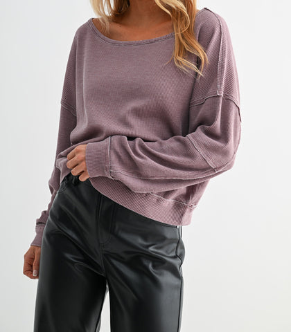 boxy long sleeve
