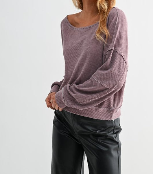 boxy long sleeve