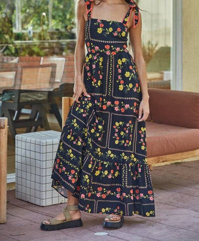 fete floral dres