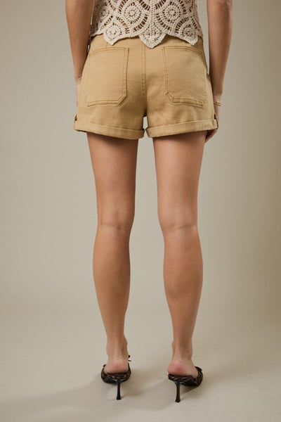 twill shorts