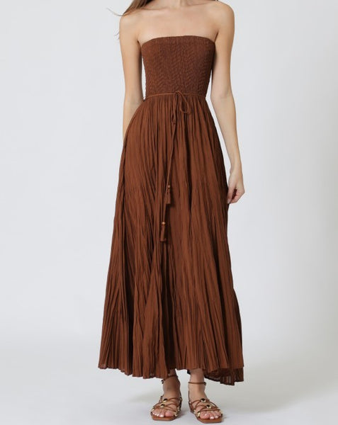 strapless dress