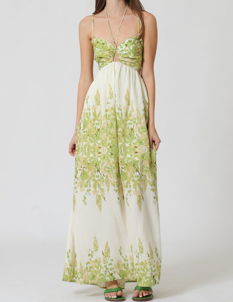 open back floral maxi dress