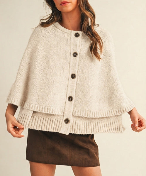 layered poncho