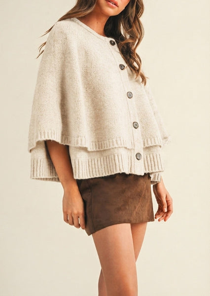 layered poncho