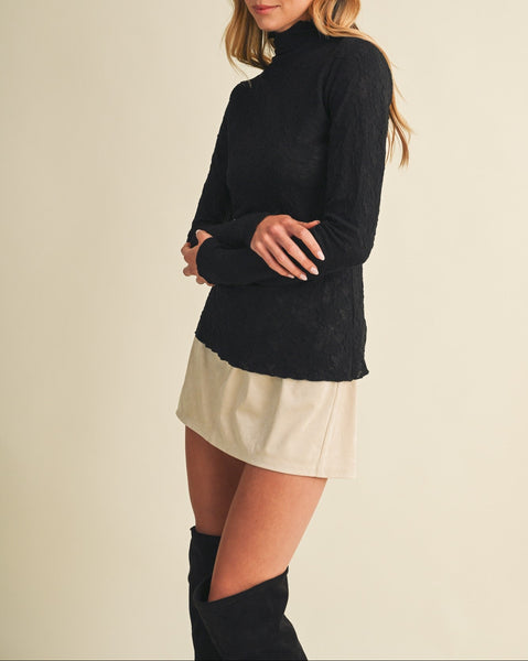 mock neck longsleeve