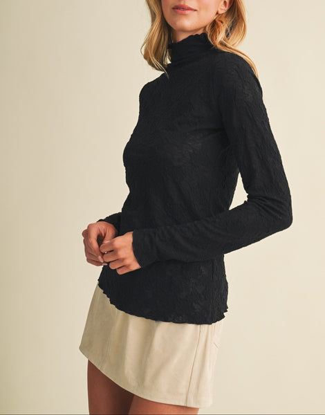 mock neck longsleeve