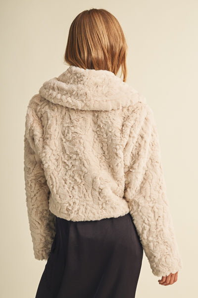 faux fur jacket