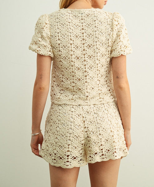 crochet shorts