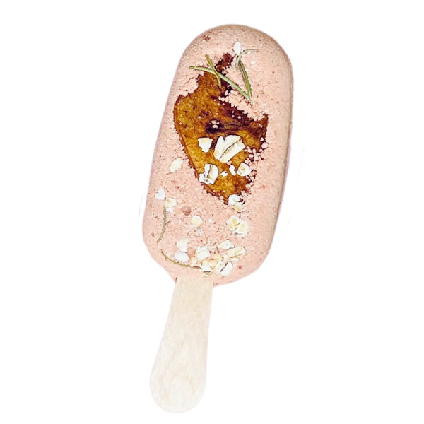 Apple + Wild Oats clay bath pops