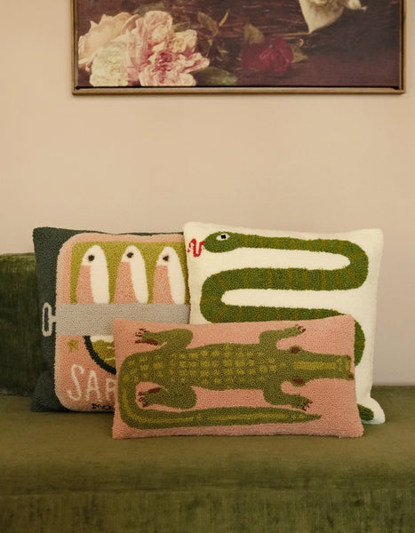 alligator pillow