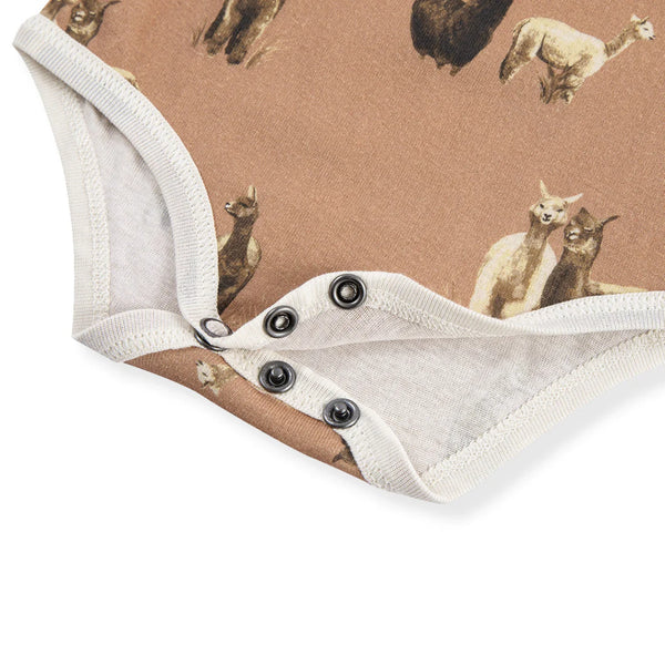 alpaca love long sleeve onsie