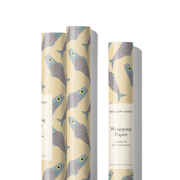 little herring wrapping paper