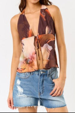 halter neck top